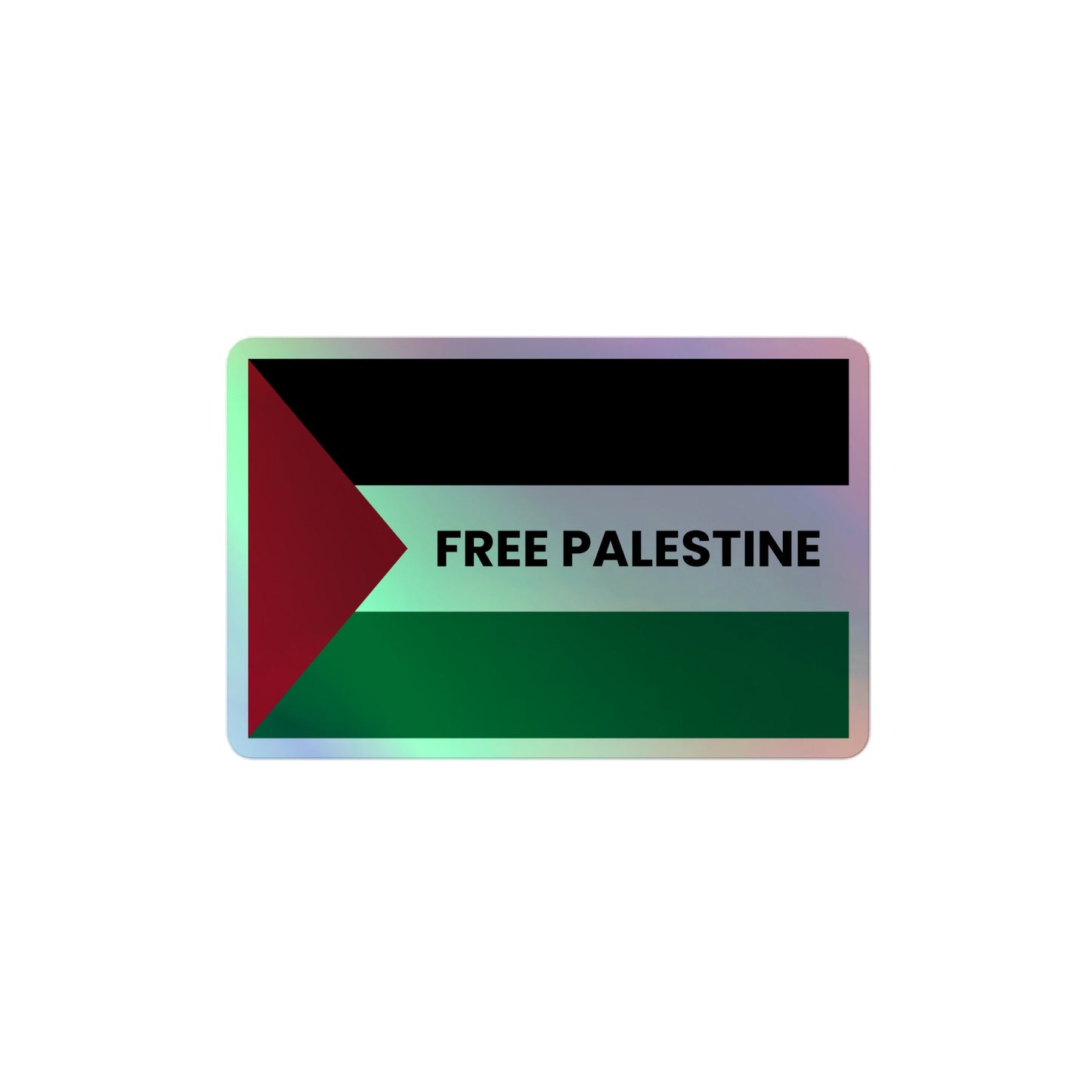 Sticker Free Palestine 4x4